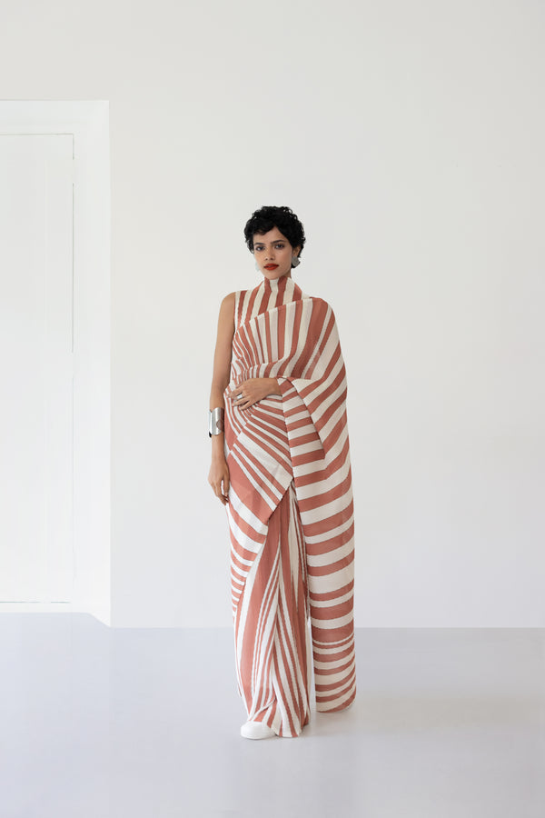 Pleated Sari