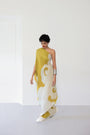 Pleated One Shoulder Tunic Set