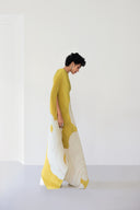Pleated One Shoulder Tunic Set