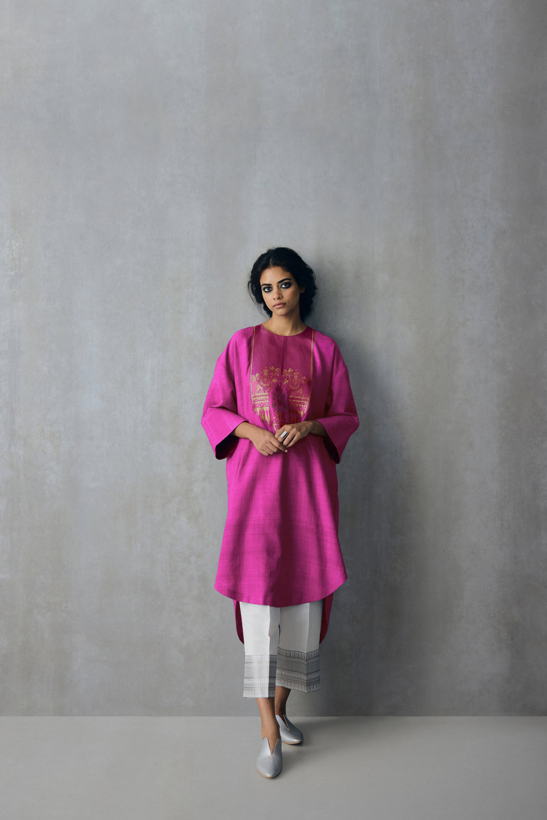 Silk Tunic Set