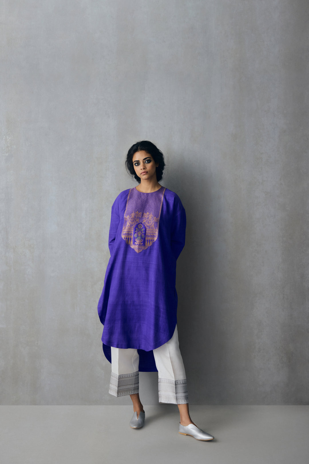 Silk Tunic Set