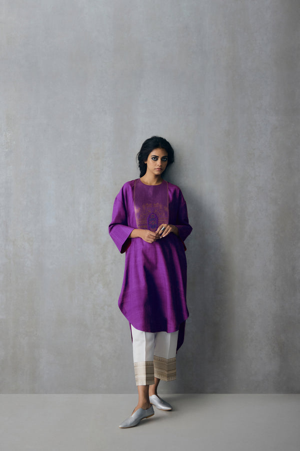Silk Tunic Set