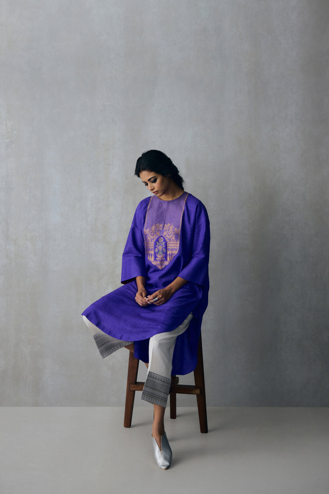 Silk Tunic Set