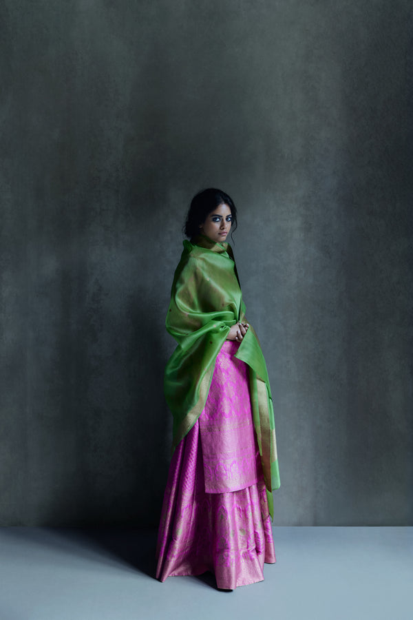 Silk Brocade Dupatta