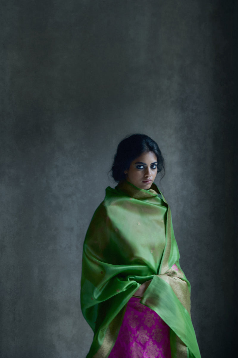 Silk Brocade Dupatta