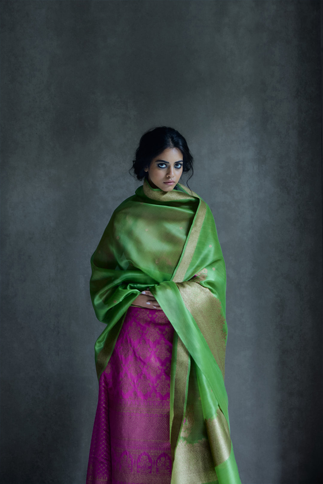 Silk Brocade Dupatta