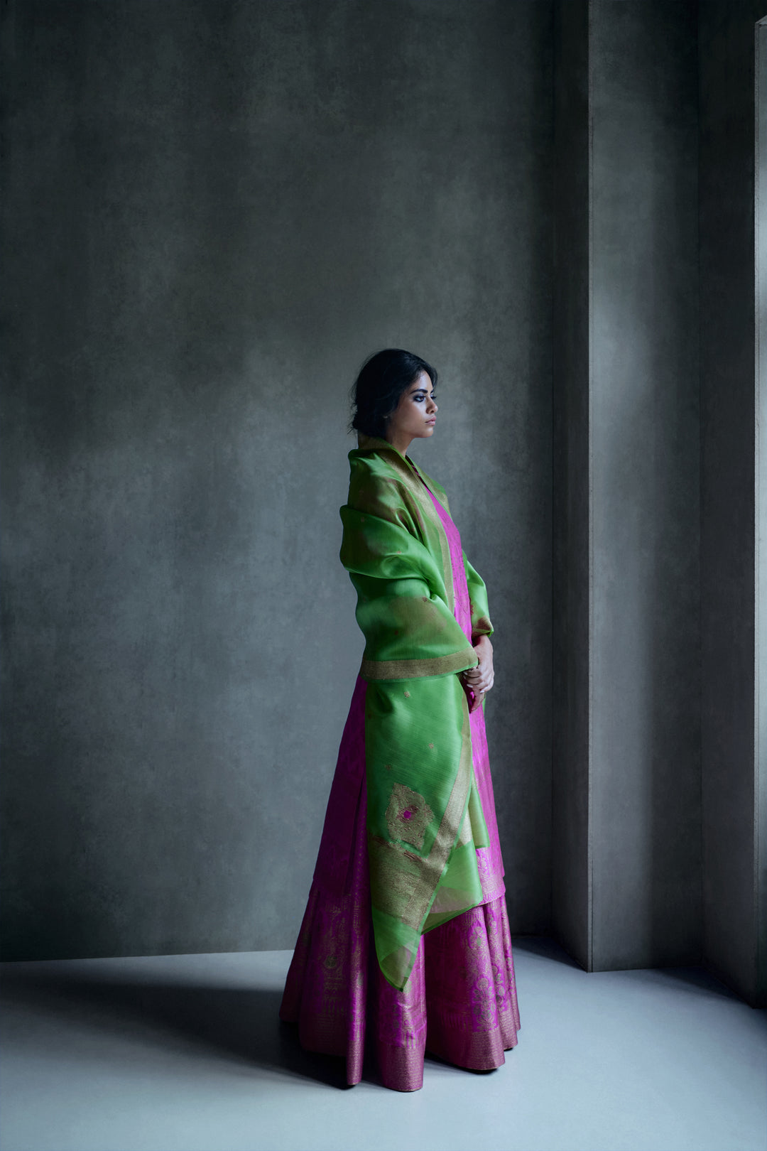 Silk Brocade Dupatta