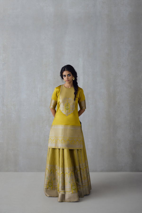 Silk Brocade Tunic