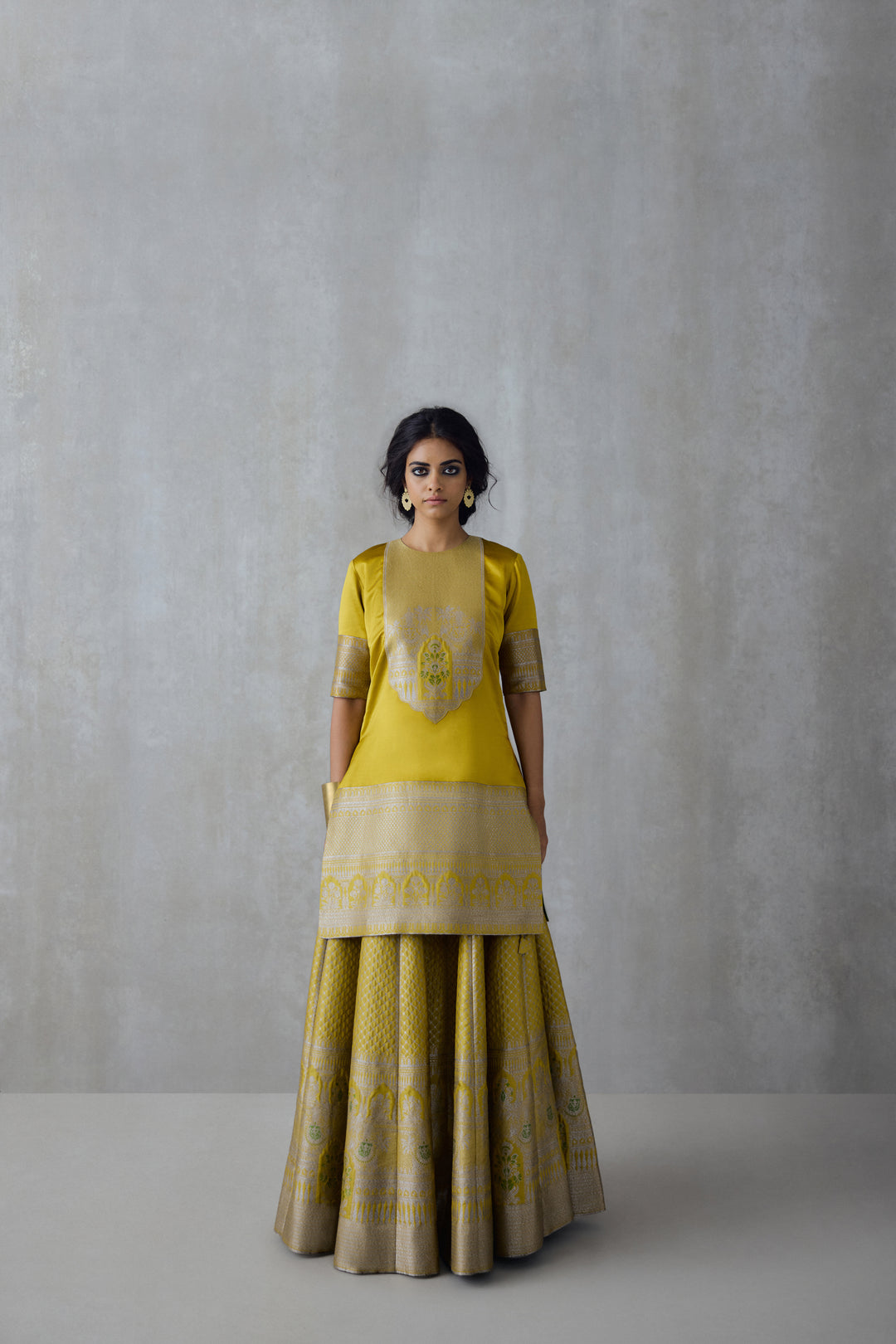 Silk Brocade Tunic