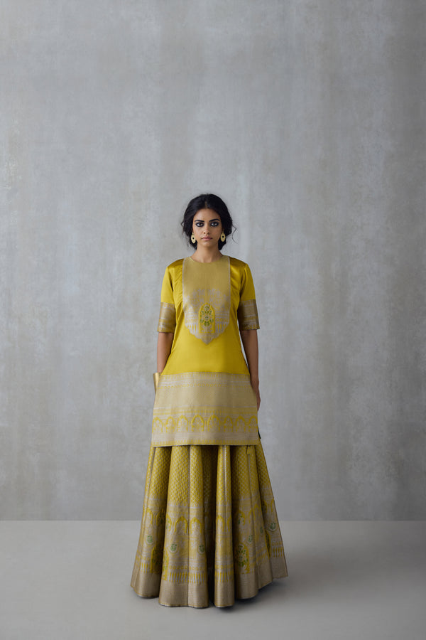Silk Brocade Tunic