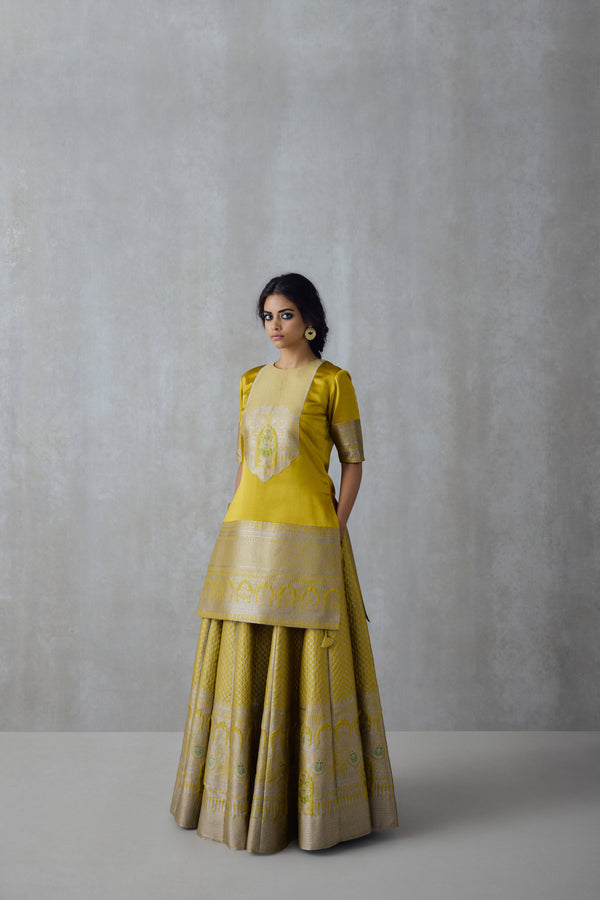 Silk Brocade Tunic