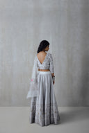 Silk Brocade Skirt Set