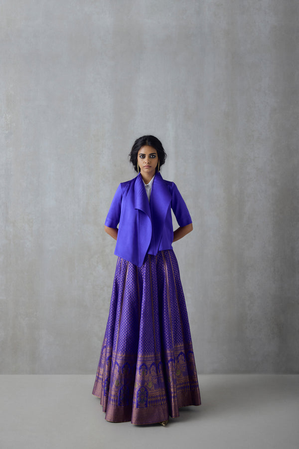 Silk Brocade Skirt