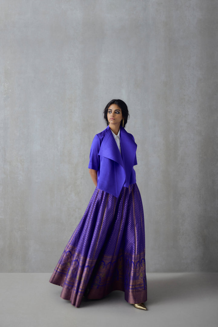 Silk Brocade Skirt