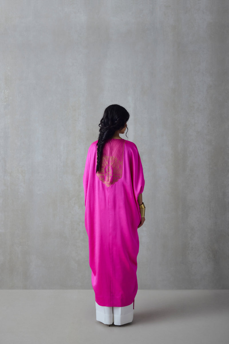 Silk Belted Dress