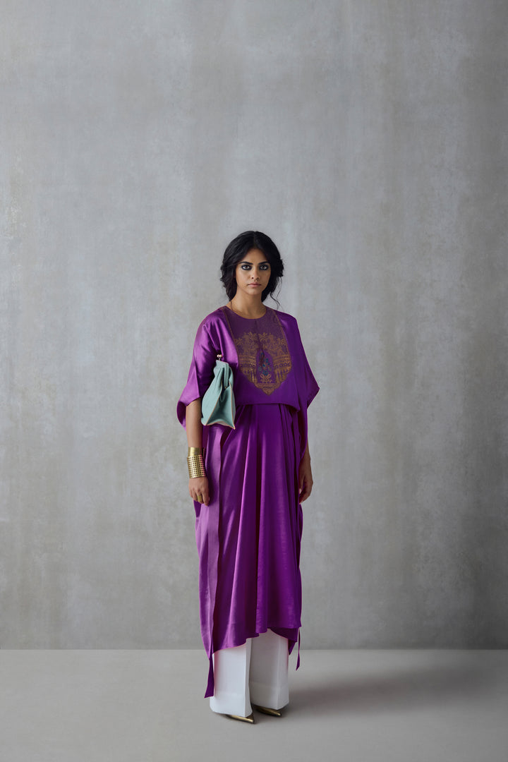 Silk Belted Dress