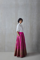 Silk Brocade Skirt