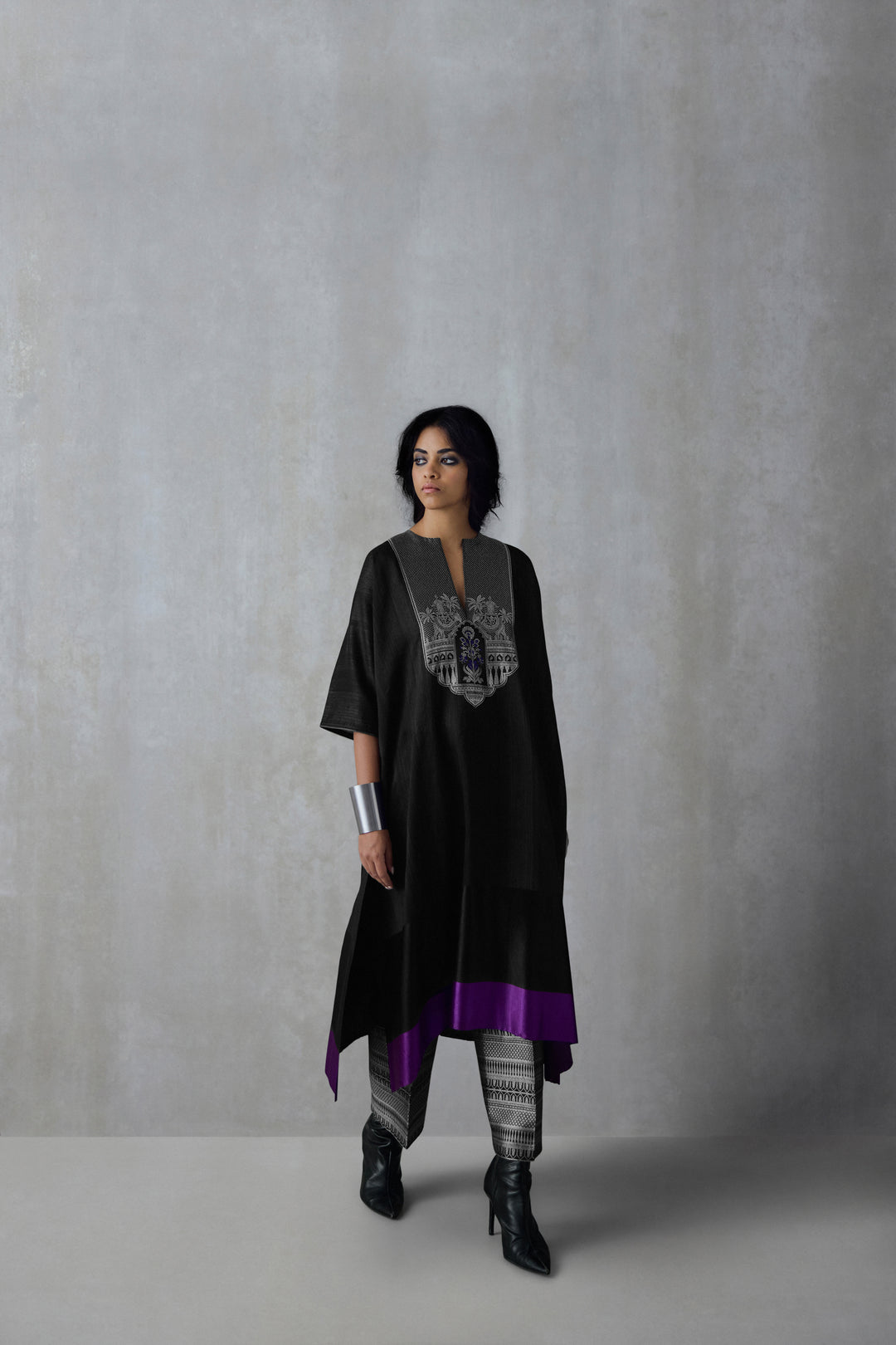 Silk Tunic Set