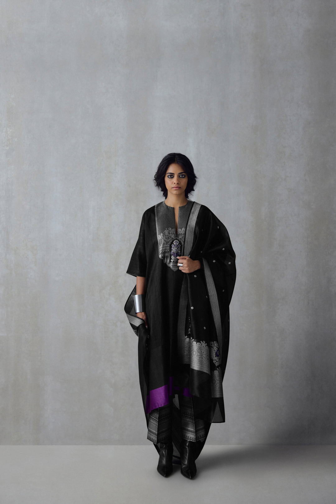 Silk Brocade Dupatta