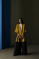 Silk Cropped Jacket