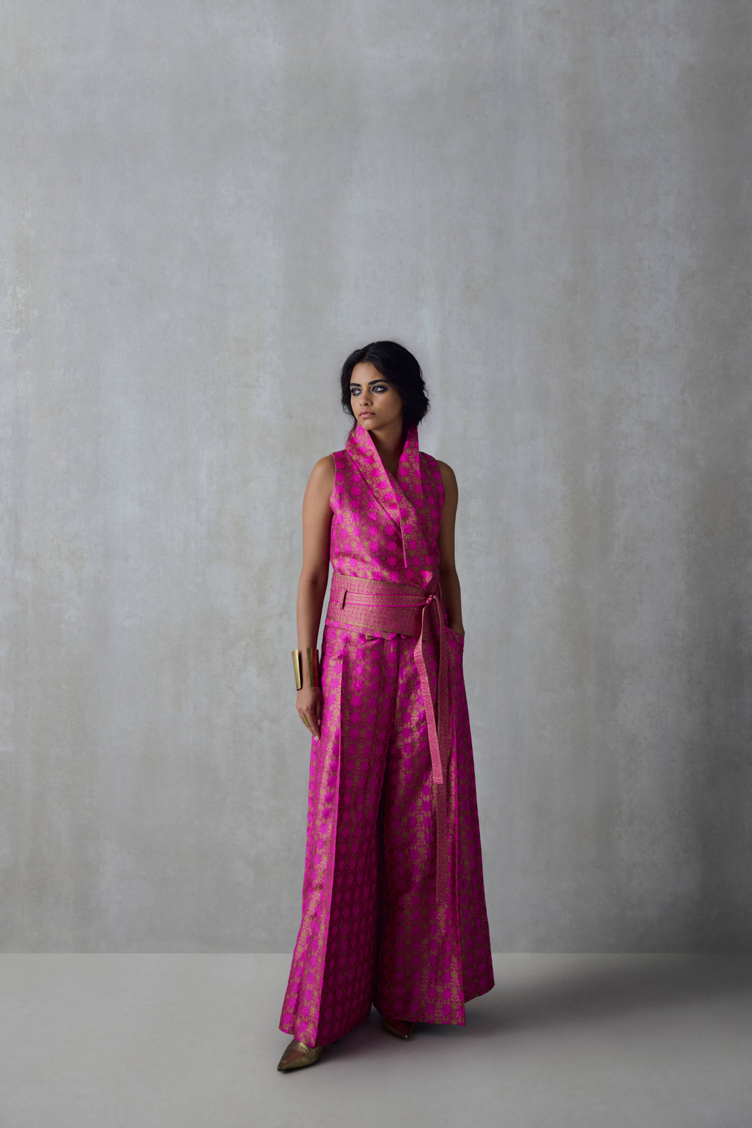 Silk Brocade Waistcoat