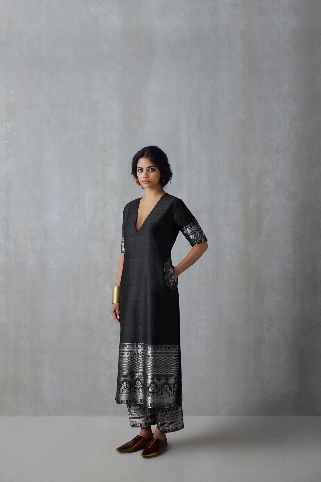 Silk Tunic Set