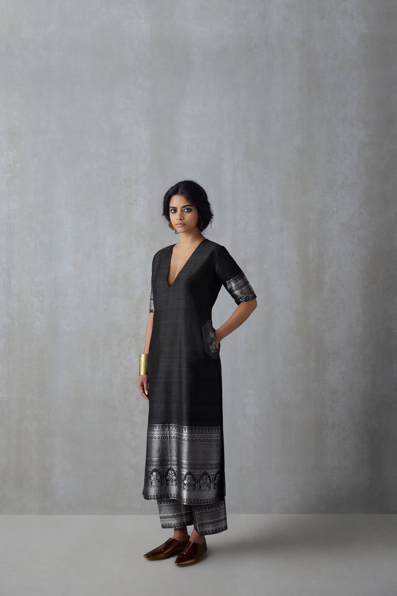 Silk Tunic Set