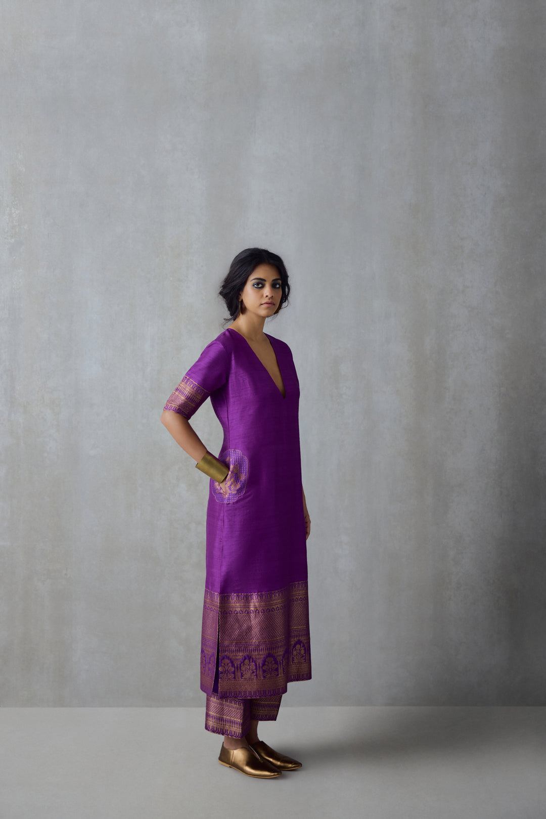 Silk Tunic Set