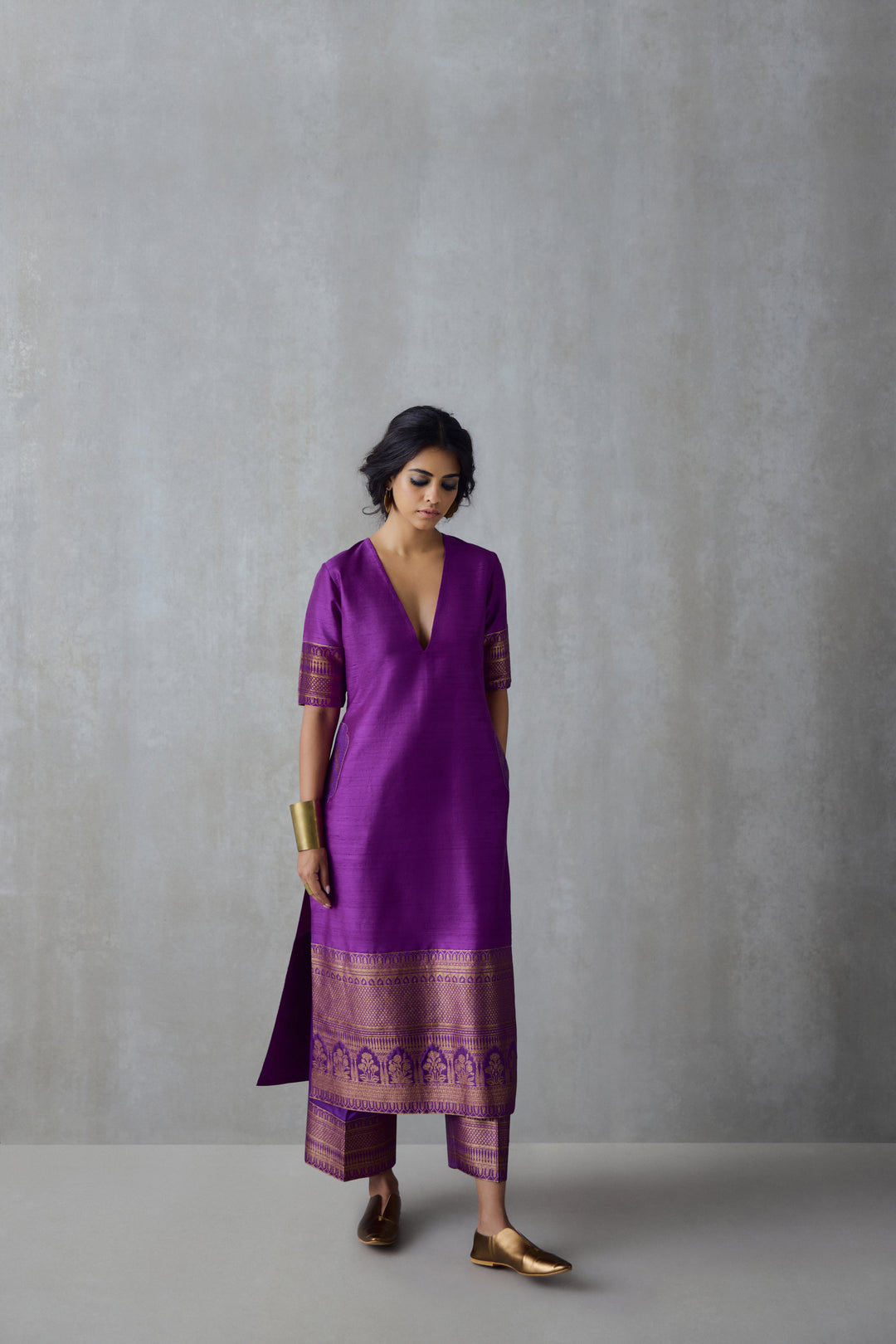 Silk Tunic Set