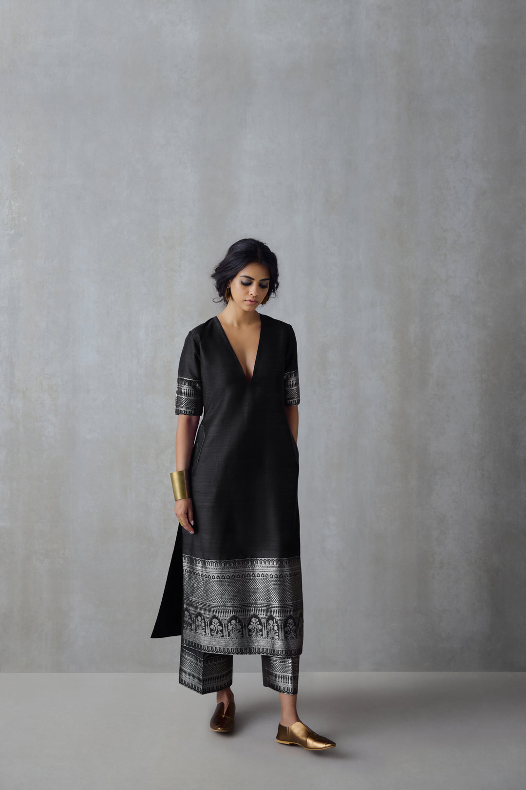 Silk Tunic Set
