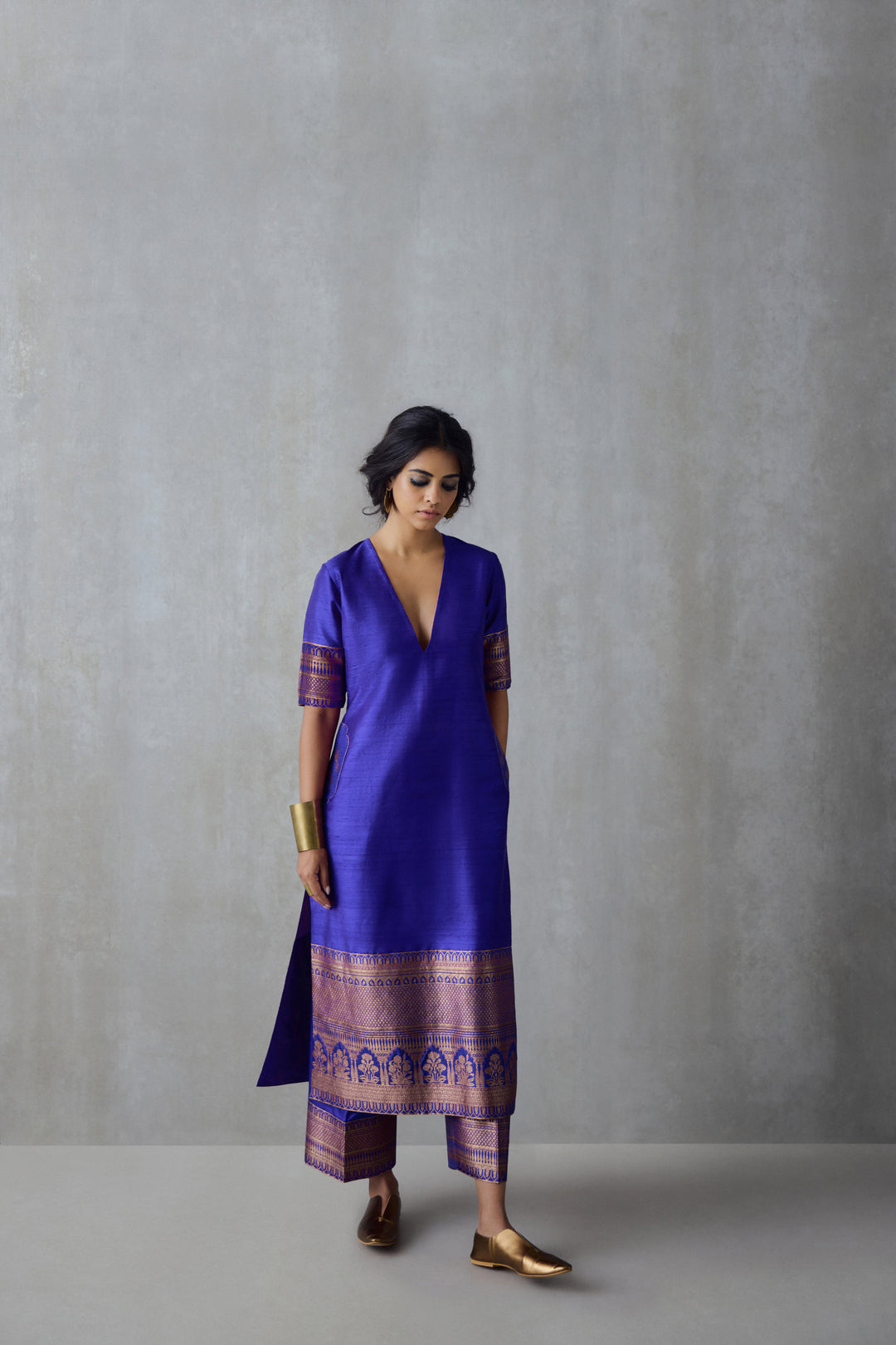 Silk Tunic Set