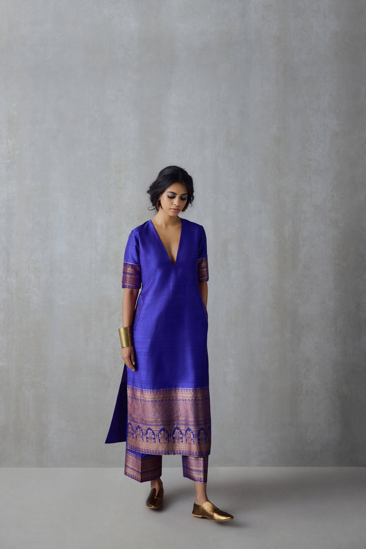 Silk Tunic Set