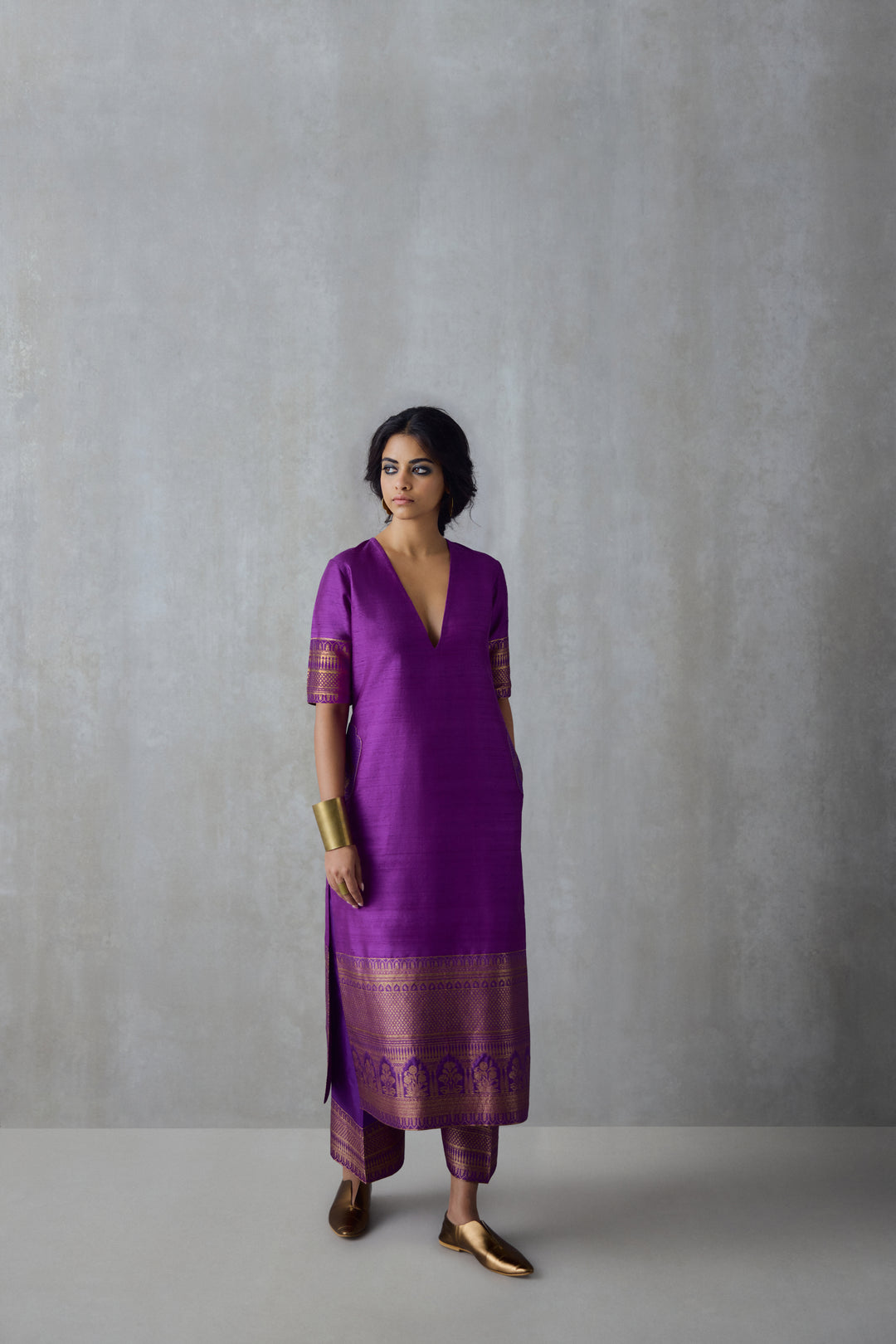 Silk Tunic Set