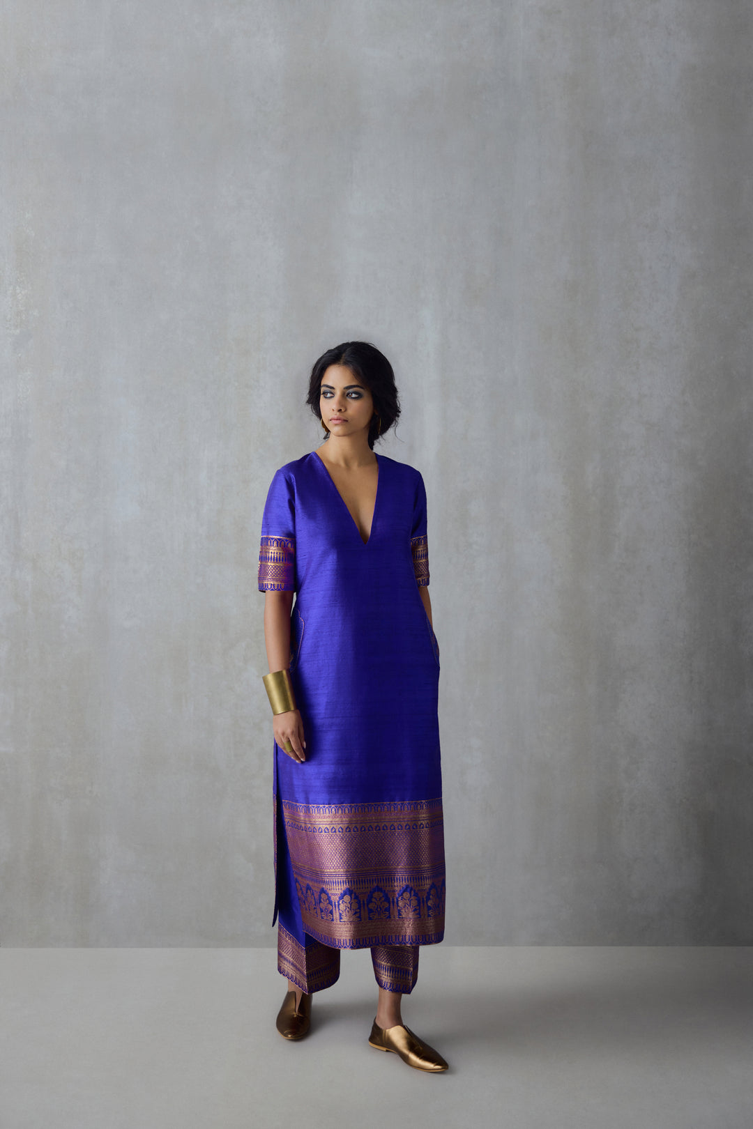 Silk Tunic Set