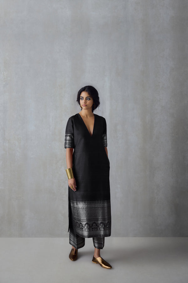 Silk Tunic Set