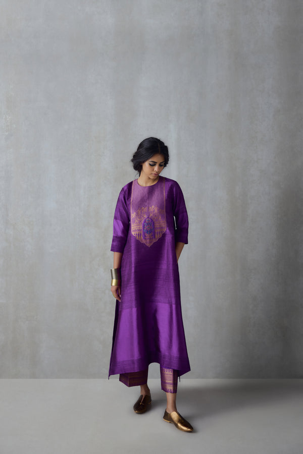 Silk Tunic Set