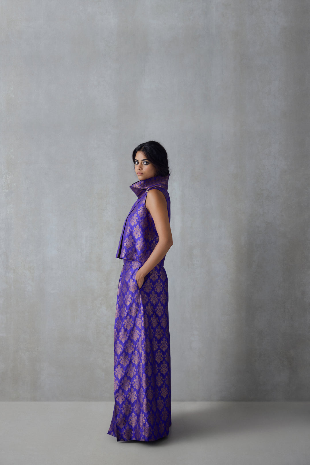 Handwoven Silk Waistcoat