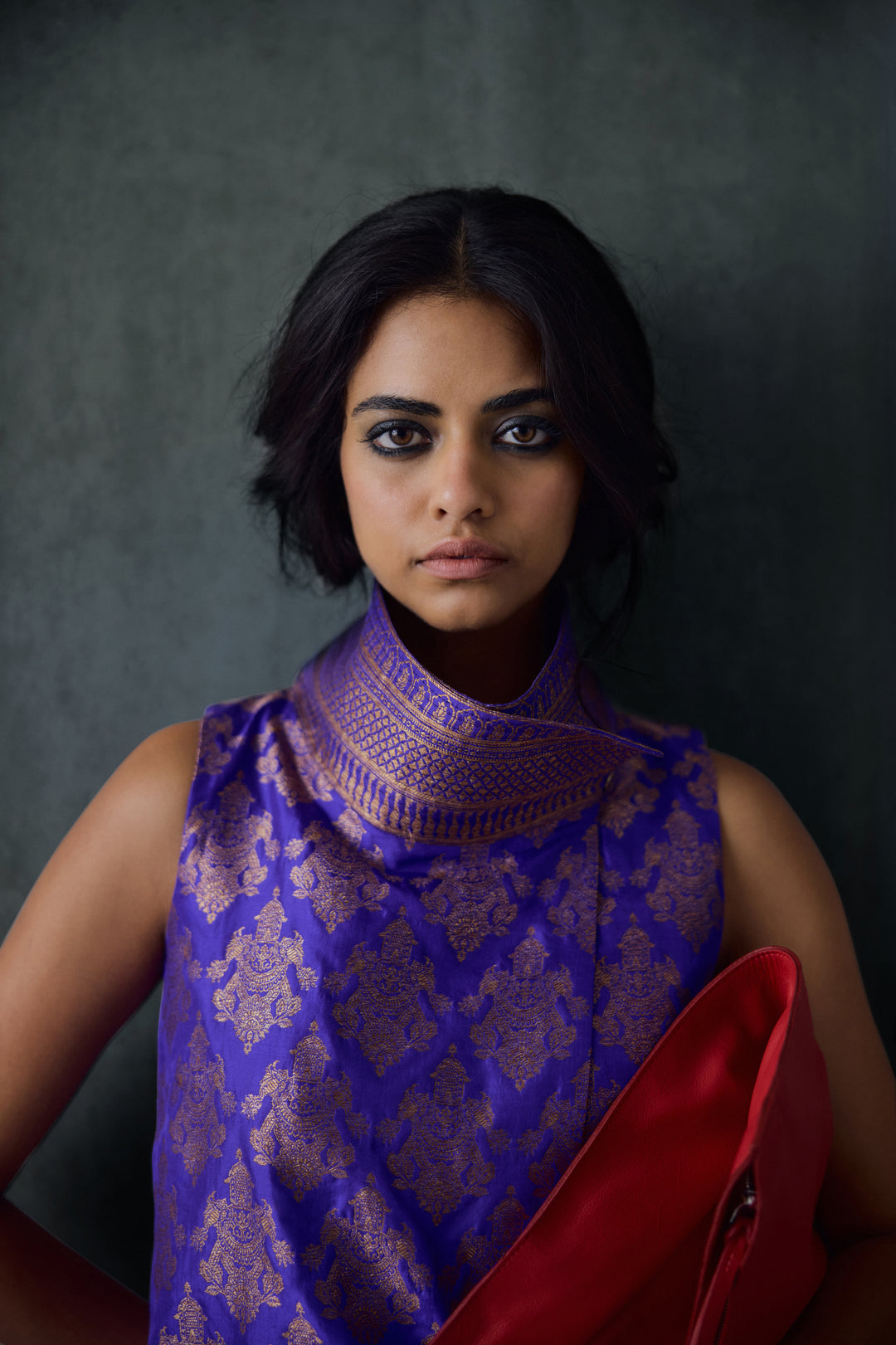 Handwoven Silk Waistcoat