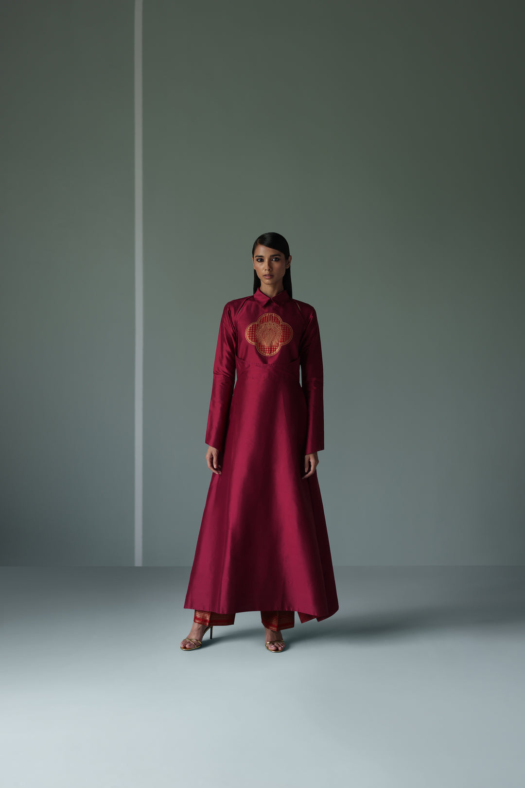 SILK KURTA SET