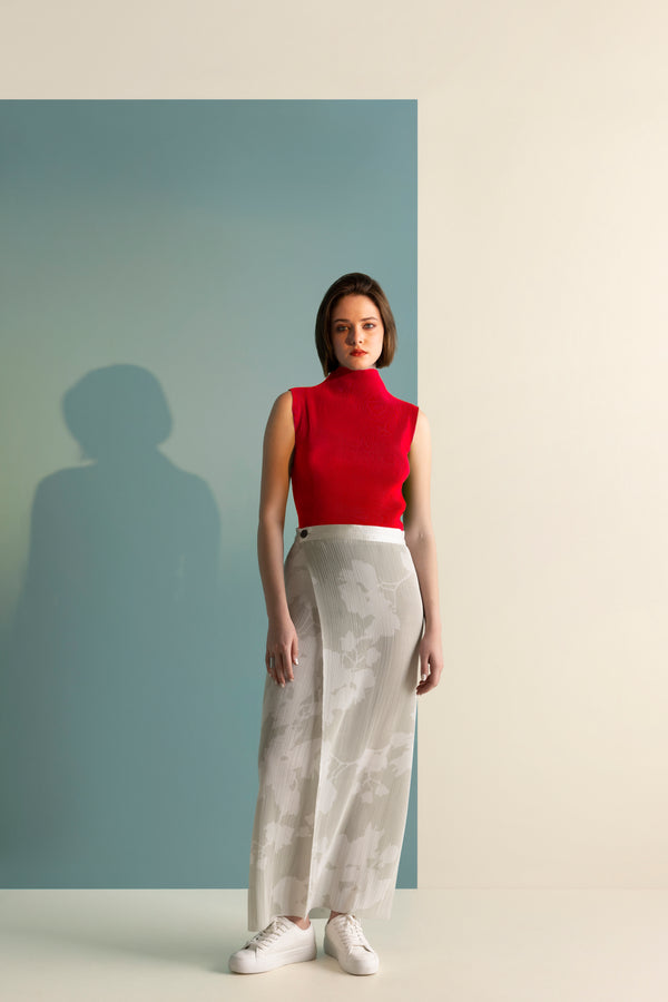 Pleated Tunic Set