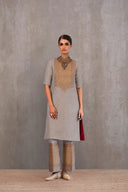 Silk Brocade Kurta Set