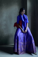 Silk Brocade Skirt