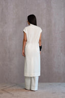 فستان حرير منسوج يدويًا