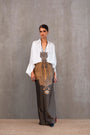 Silk Brocade Dress