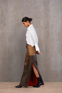 Silk Brocade Dress