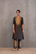 Silk Brocade Kurta Set
