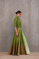 Silk Brocade Skirt