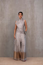 Silk Brocade Palazzo