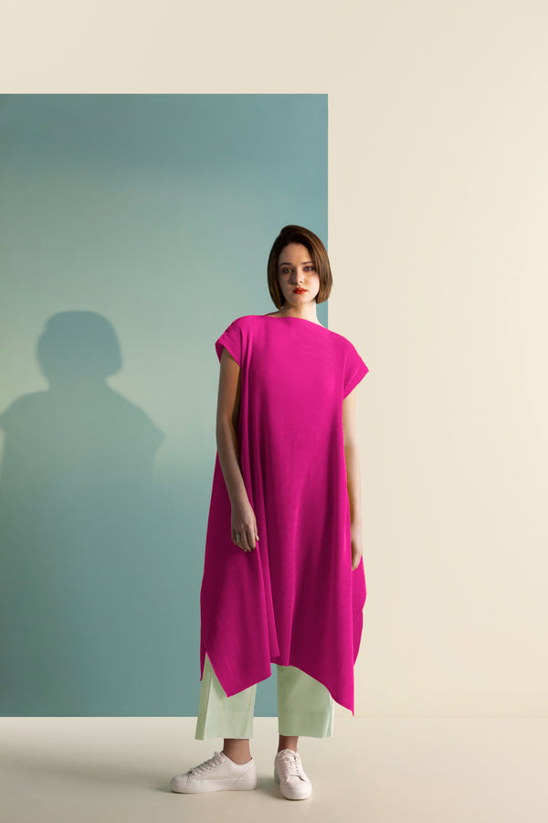 Pleated Kurta Dress