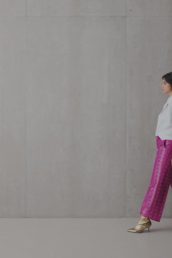 Silk Brocade Culotte